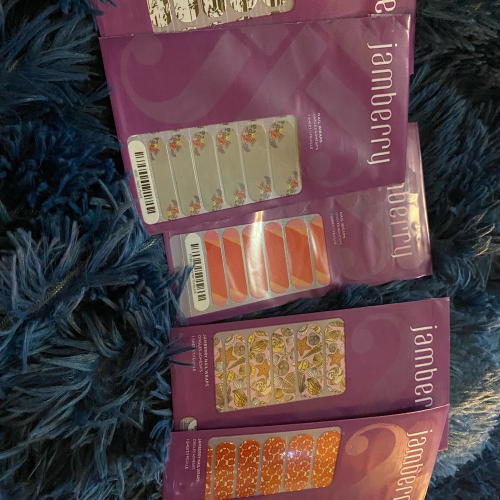 Jamberry Nail Wraps - Floral and Geometric Designs